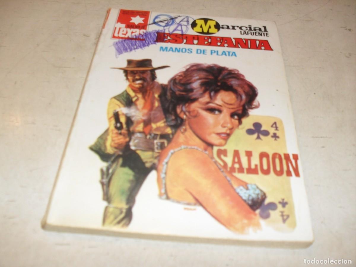 Tebeos: BOLSILIBRO SALVAJE TEXAS N&ordm; 1354,MANOS DE PLATA,DE ESTEFANIA,BRUGUERA,A&Ntilde;OS 80