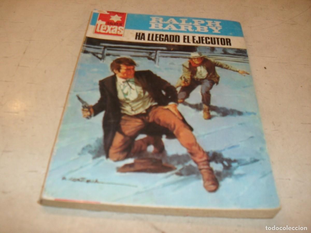 Tebeos: BOLSILIBRO SALVAJE TEXAS N&ordm; 1295,HA LLEGADO EL EJECUTOR,DE RALPH BARBY,BRUGUERA,A&Ntilde;OS 80