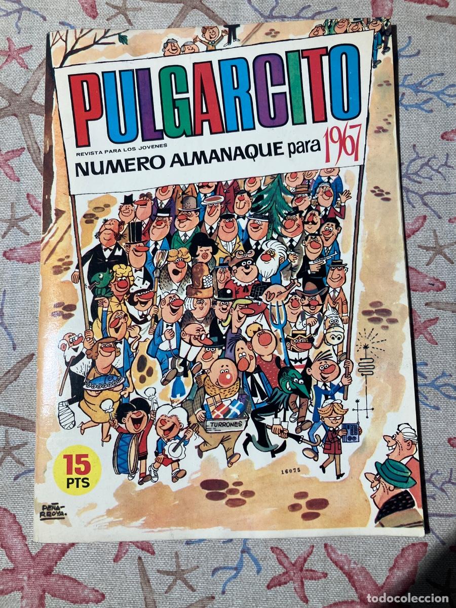 Tebeos: PULGARCITO - ALMANAQUE PARA 1967 - BRUGUERA