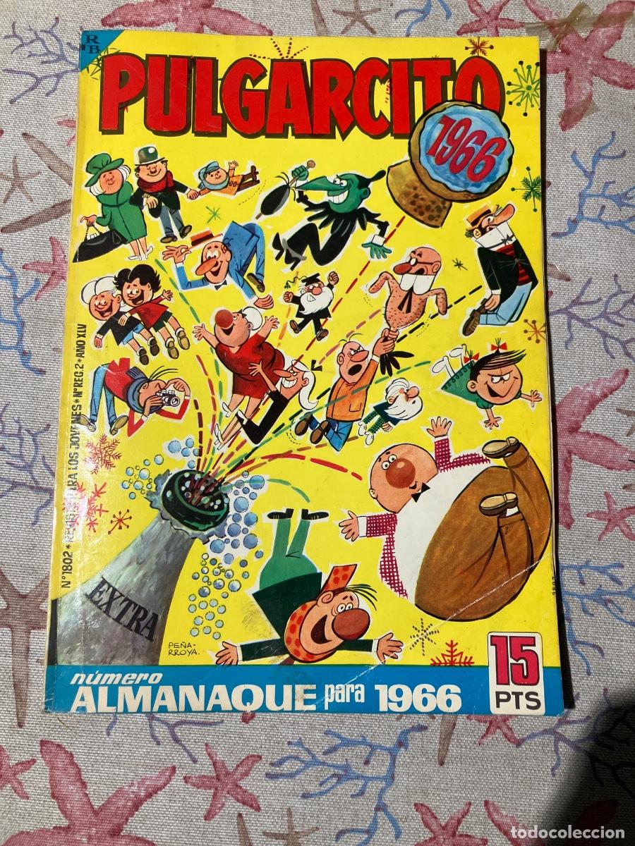 Tebeos: PULGARCITO - ALMANAQUE PARA 1966 - BRUGUERA