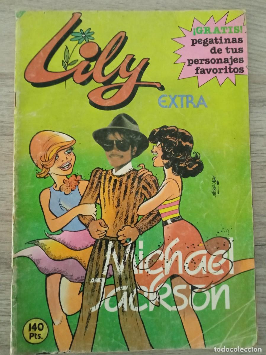 Tebeos: LILY EXTRA MICHAEL JACKSON, CON POSTER Y ARTICULOS, SIN PEGATINAS