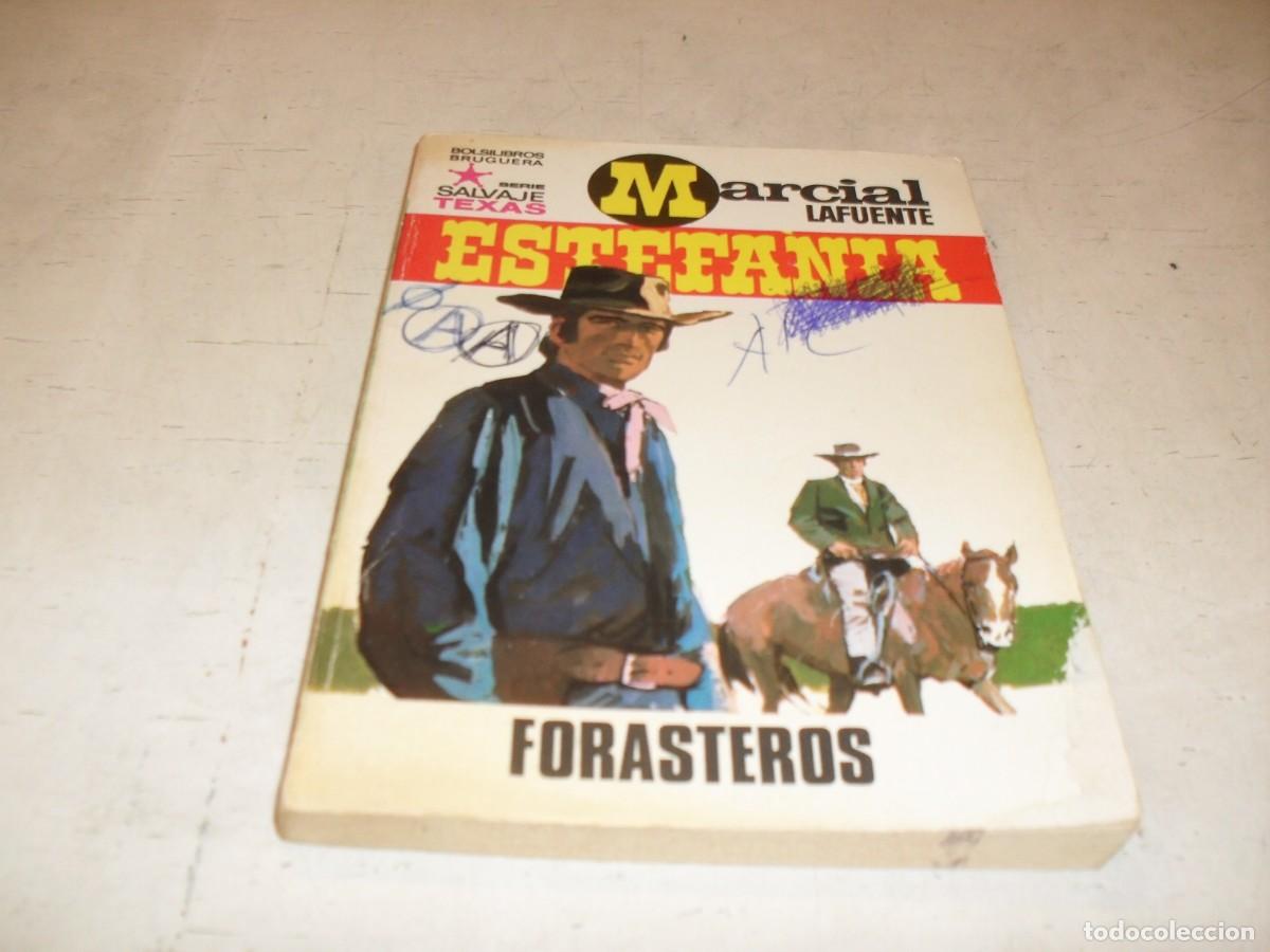 Tebeos: BOLSILIBRO SALVAJE TEXAS N&ordm; 832,FORASTEROS,DE ESTEFANIA,BRUGUERA,A&Ntilde;OS 70