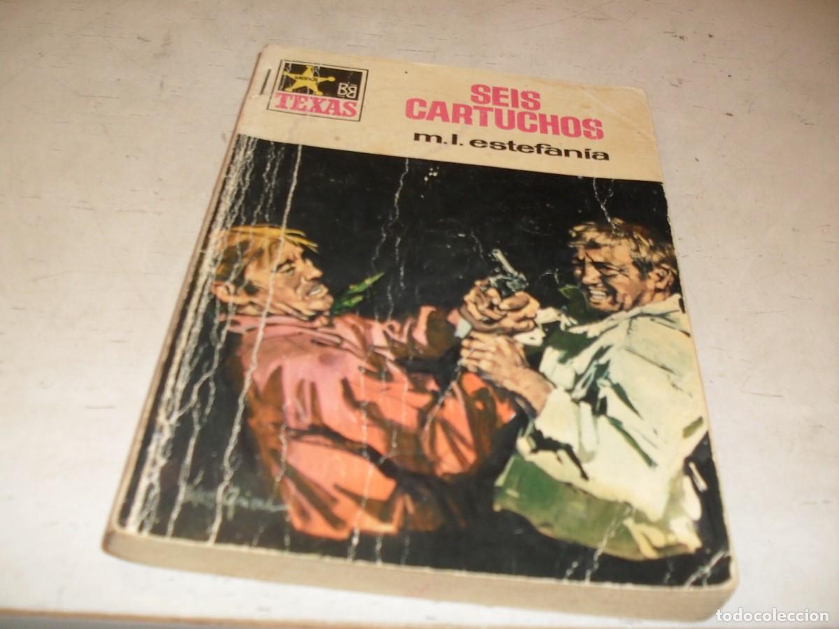 Tebeos: BOLSILIBRO SALVAJE TEXAS N&ordm; 697,SEIS CARTUCHOS,DE ESTEFANIA,,BRUGUERA,A&Ntilde;OS 60