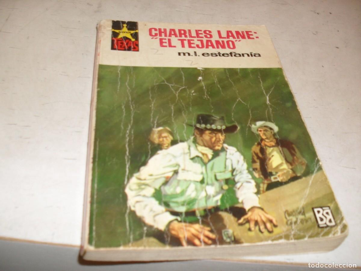 Tebeos: BOLSILIBRO SALVAJE TEXAS N&ordm; 670,CHARLES LANE,EL TEJANO,DE ESTEFANIA,,BRUGUERA,A&Ntilde;OS 60