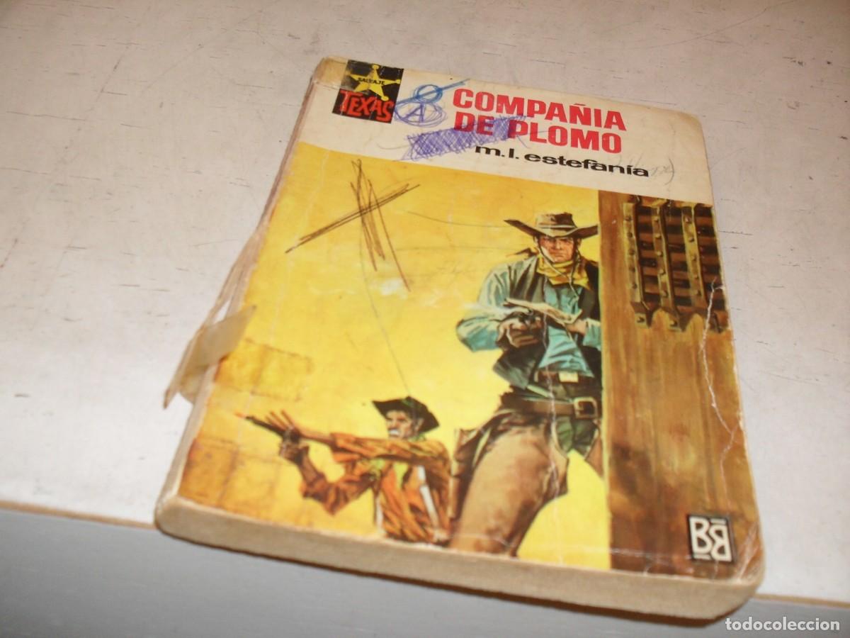 Tebeos: BOLSILIBRO SALVAJE TEXAS N&ordm; 647,COMPA&Ntilde;IA DE PLOMO,DE ESTEFANIA,,BRUGUERA,A&Ntilde;OS 60