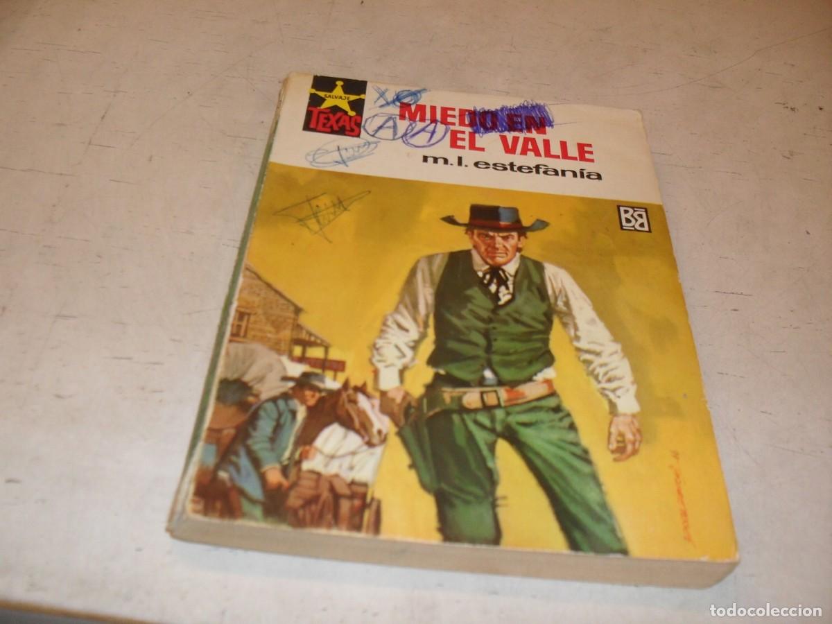Tebeos: BOLSILIBRO SALVAJE TEXAS N&ordm; 570,MIEDO EN EL VALLE,DE ESTEFANIA,,BRUGUERA,A&Ntilde;OS 60