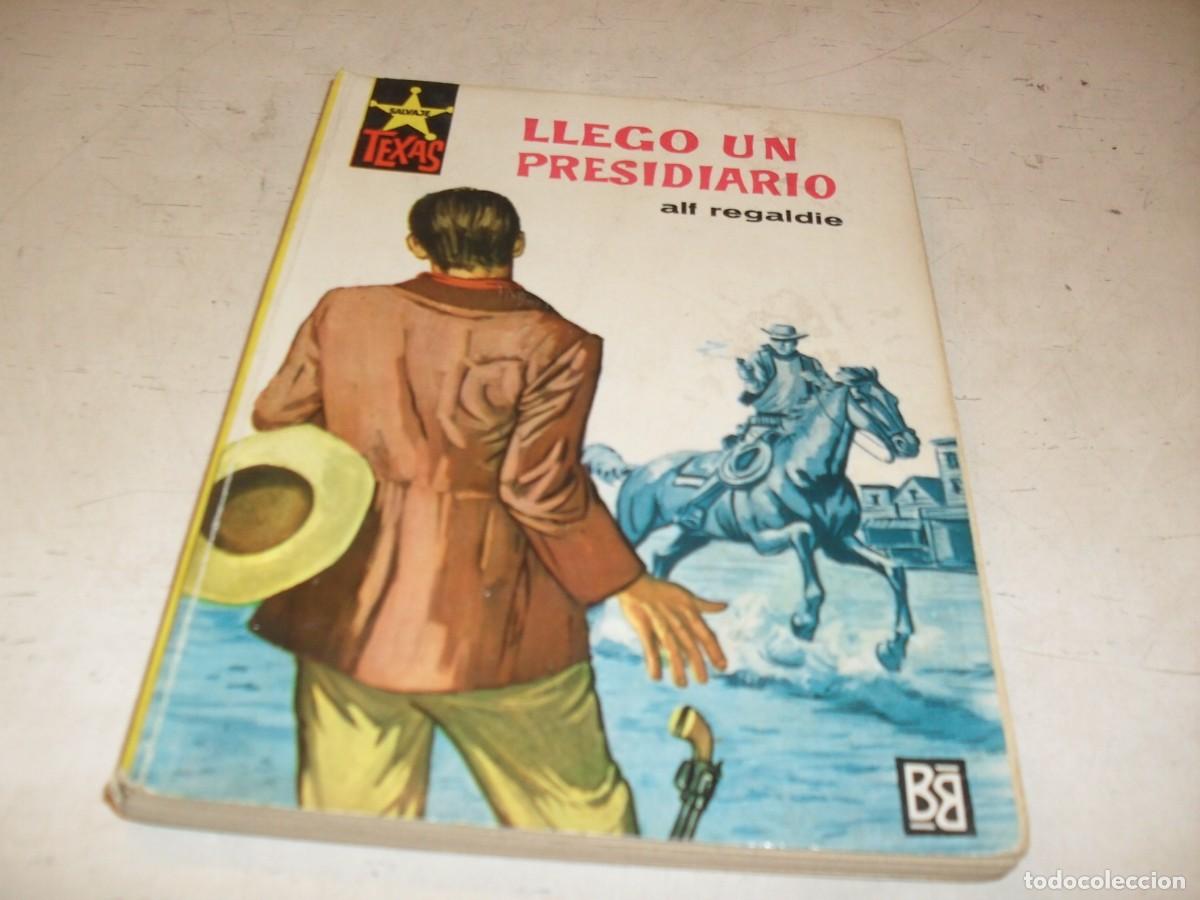 Tebeos: BOLSILIBRO SALVAJE TEXAS N&ordm; 326,LLEGO UN PRESIDIARIO,ALAN LADD EN CONTRAPORTADA,BRUGUERA,A&Ntilde;OS 60
