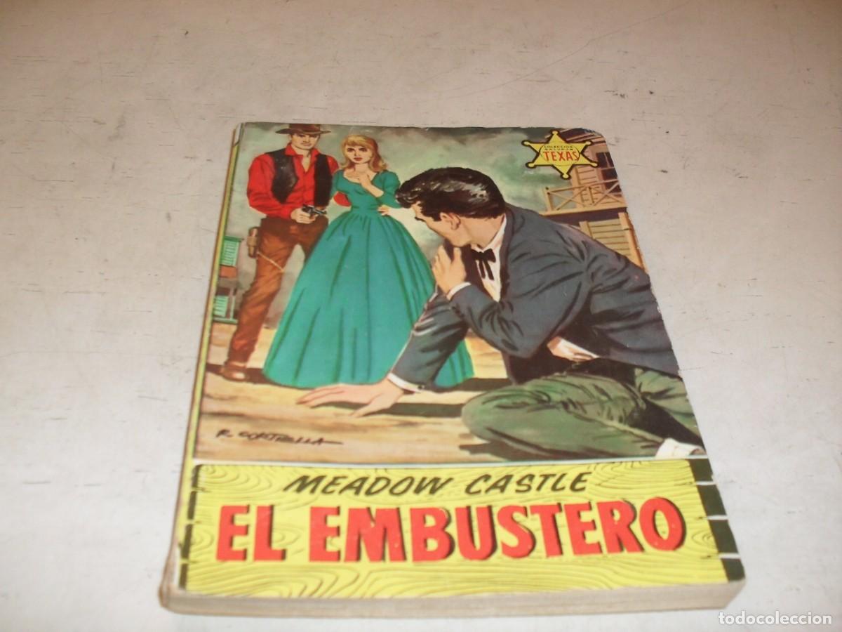 Tebeos: BOLSILIBRO SALVAJE TEXAS N&ordm; 231,EL EMBUSTERO,LILLI PALMER EN CONTRAPORTADA,BRUGUERA,A&Ntilde;OS 60