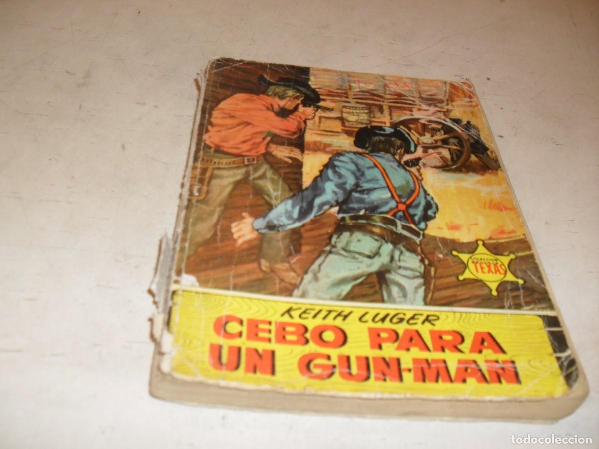 Tebeos: BOLSILIBRO SALVAJE TEXAS N&ordm; ?,CEBO PARA UN GUN-MAN,ROSALIND RUSSEL EN CONTRAPORTADA,BRUGUERA,A&Ntilde;OS 60