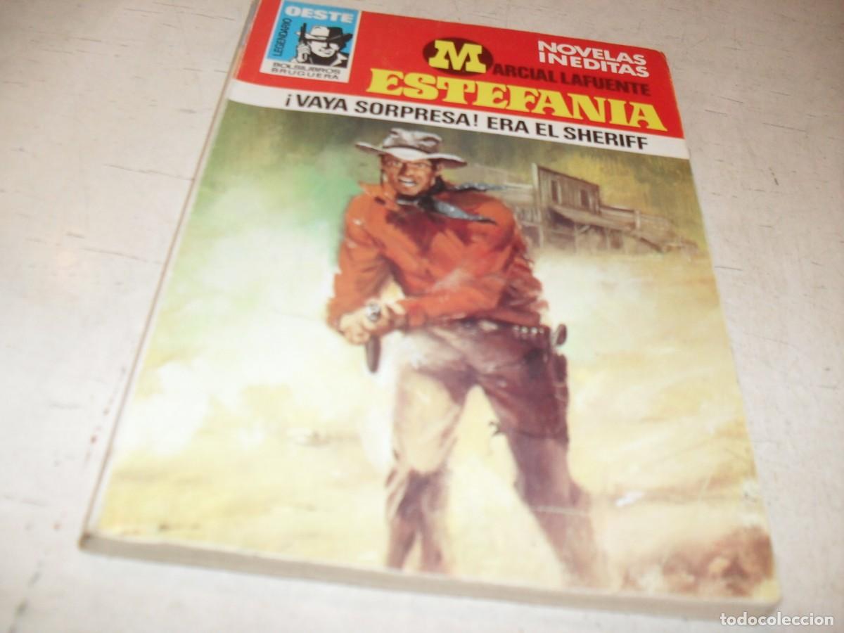 Tebeos: BOLSILIBRO LEGENDARIO OESTE N&ordm; 750,VAYA SORPRESA,ERA EL SHERIFF,DE ESTEFANIA,BRUGUERA,A&Ntilde;OS 80