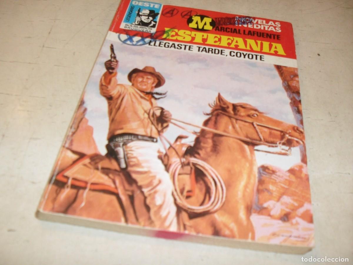 Tebeos: BOLSILIBRO LEGENDARIO OESTE N&ordm; 681,LLEGASTES TARDE,COYOTE,DE ESTEFANIA,BRUGUERA,A&Ntilde;OS 80