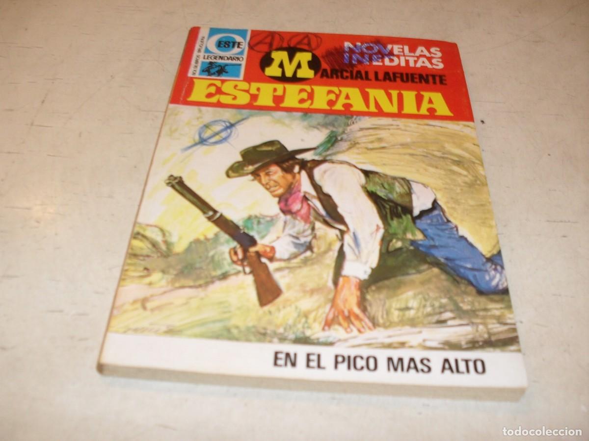 Tebeos: BOLSILIBRO LEGENDARIO OESTE N&ordm; 439,EN EL PICO MAS ALTO,DE ESTEFANIA,BRUGUERA,A&Ntilde;OS 70