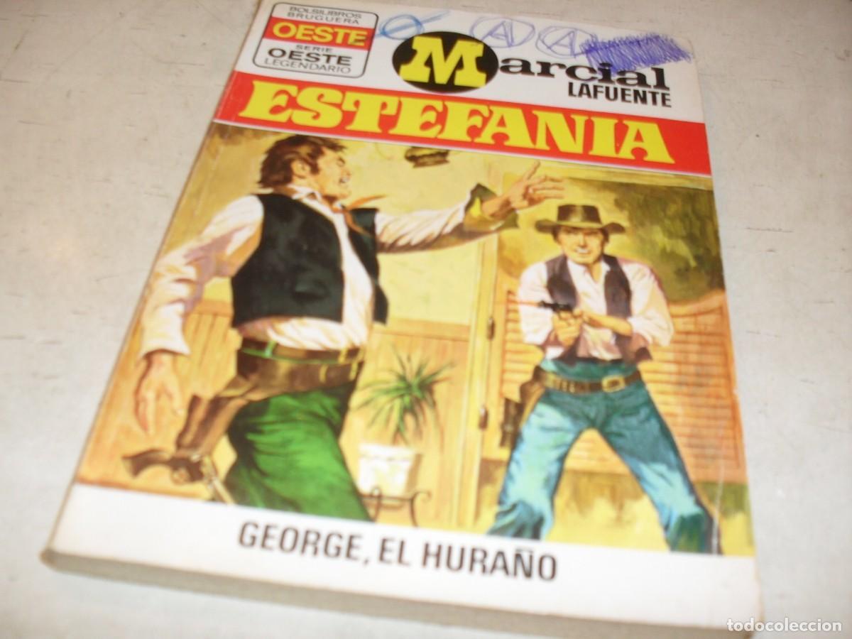 Tebeos: BOLSILIBRO LEGENDARIO OESTE N&ordm; 373,GEORGE,EL HURA&Ntilde;O,DE ESTEFANIA,BRUGUERA,A&Ntilde;OS 70