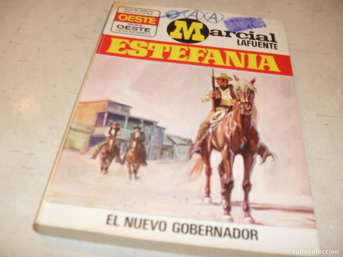 Tebeos: BOLSILIBRO LEGENDARIO OESTE N&ordm; 343,EL NUEVO GOBERNADOR,DE ESTEFANIA,BRUGUERA,A&Ntilde;OS 70