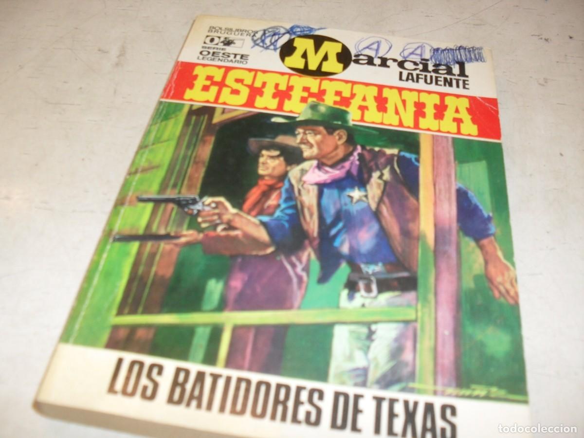 Tebeos: BOLSILIBRO LEGENDARIO OESTE N&ordm; 114,LOS BATIDORES DE TEXAS,DE ESTEFANIA,BRUGUERA,A&Ntilde;OS 70