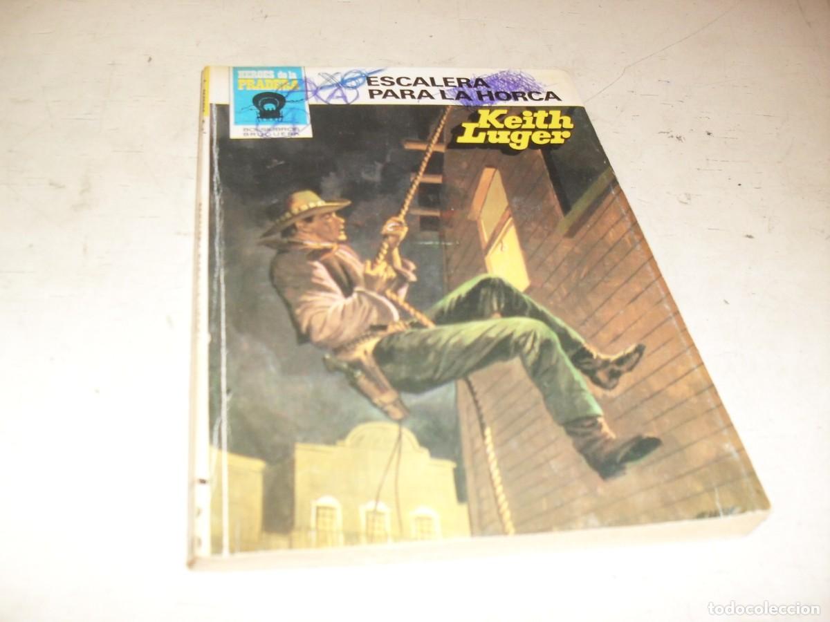 Tebeos: BOLSILIBRO HEROES DE LA PRADERA N&ordm; 692,ESCALERA PARA LA HORCA,DE KEITH LUGER,BRUGUERA,A&Ntilde;OS 80