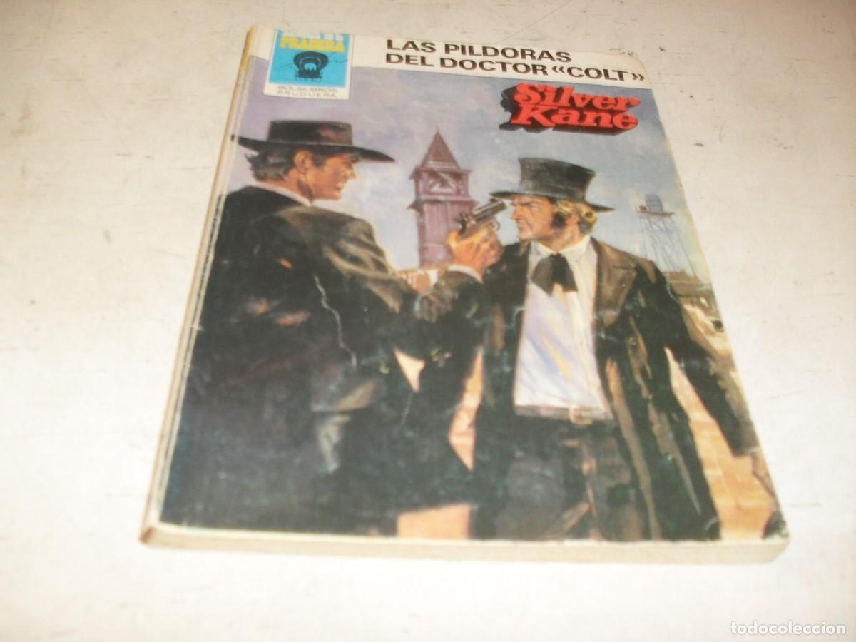 Tebeos: BOLSILIBRO HEROES DE LA PRADERA N&ordm; 687,LAS PILDORAS DEL DOCTOR COLT,DE SILVER KANE,BRUGUERA,A&Ntilde;OS 80