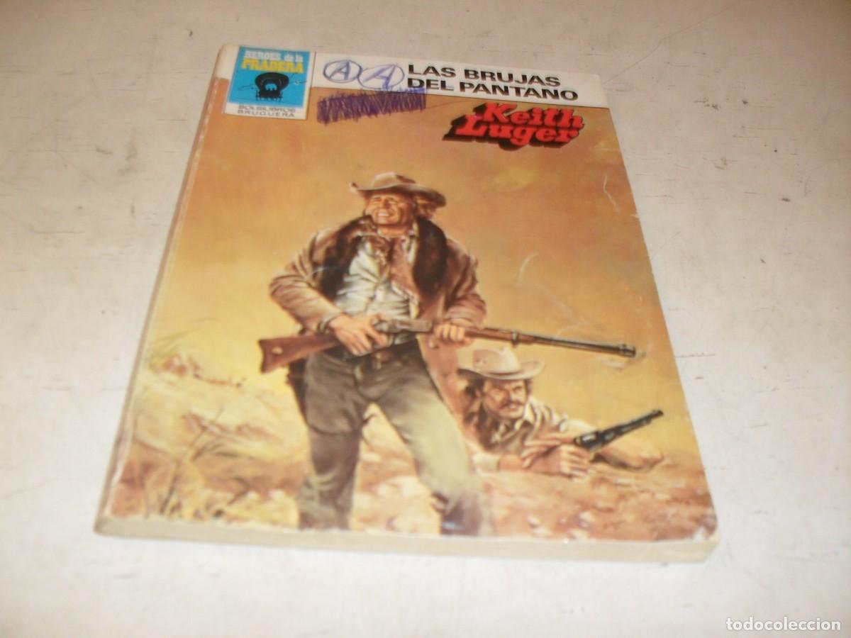 Tebeos: BOLSILIBRO HEROES DE LA PRADERA N&ordm; 674,LAS BRUJAS DEL PANTANO,DE KEITH LUGER,BRUGUERA,A&Ntilde;OS 80
