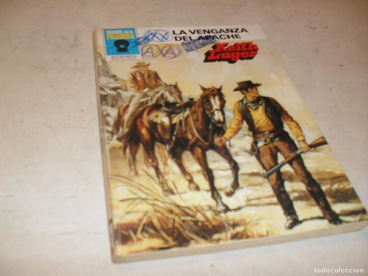 Tebeos: BOLSILIBRO HEROES DE LA PRADERA N&ordm; 670,LA VENGANZA DEL APACHE,DE KEITH LUGER,BRUGUERA,A&Ntilde;OS 80