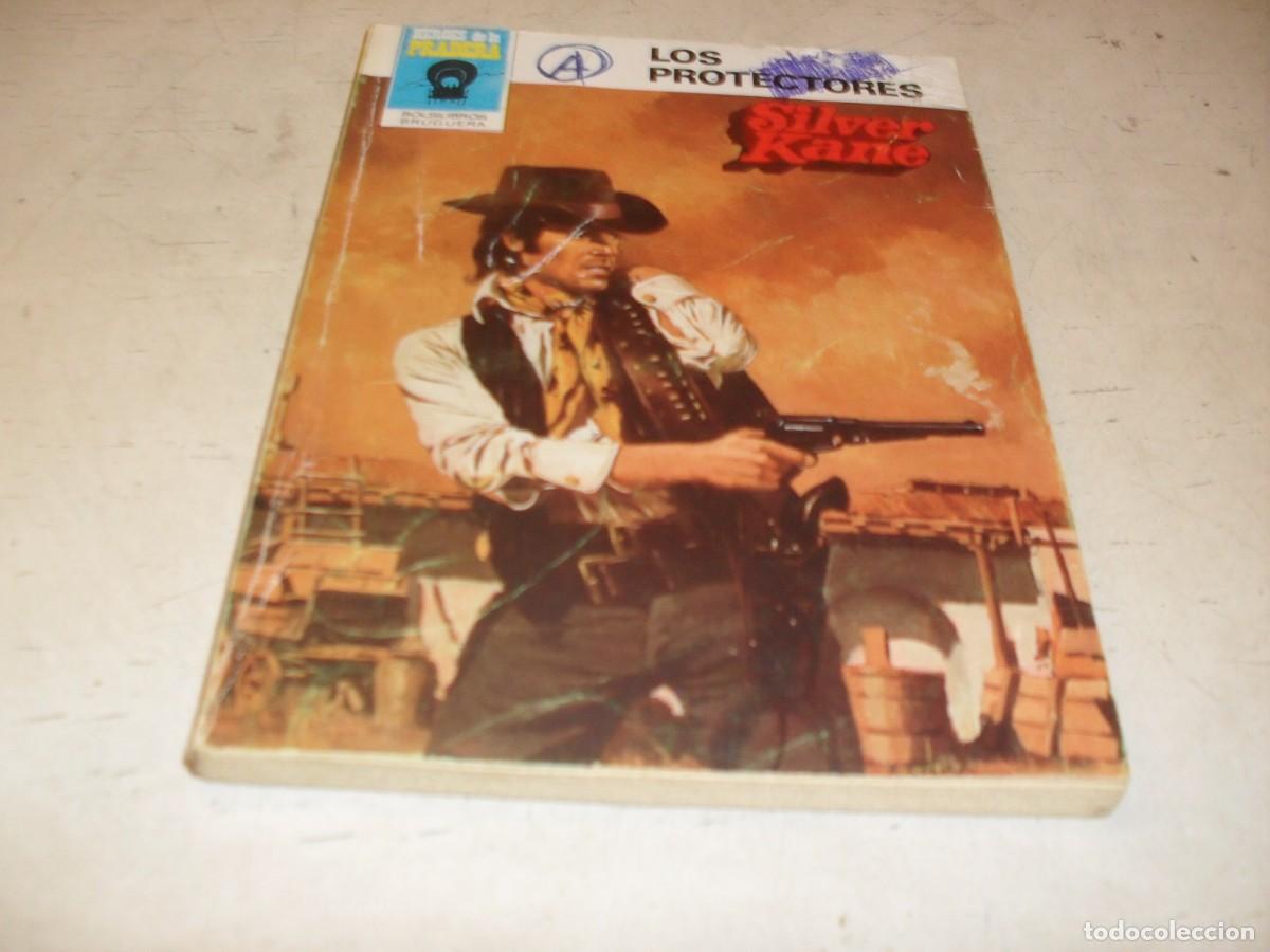 Tebeos: BOLSILIBRO HEROES DE LA PRADERA N&ordm; 635,LOS PROTECTORES,DE SILVER KANE,BRUGUERA,A&Ntilde;OS 80