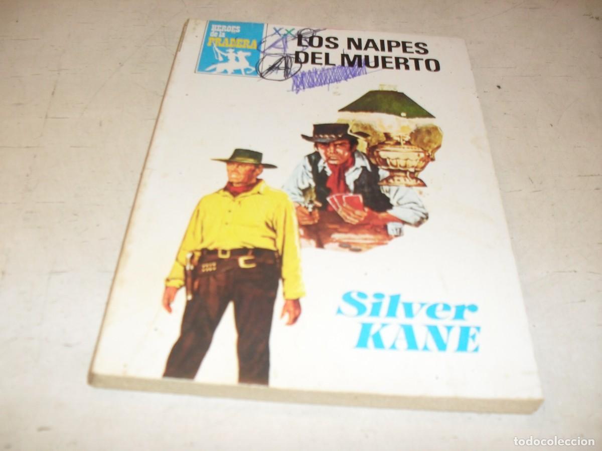 Tebeos: BOLSILIBRO HEROES DE LA PRADERA N&ordm; 541,LOS NAIPES DEL MUERTO,DE SILVER KANE,BRUGUERA,A&Ntilde;OS 80