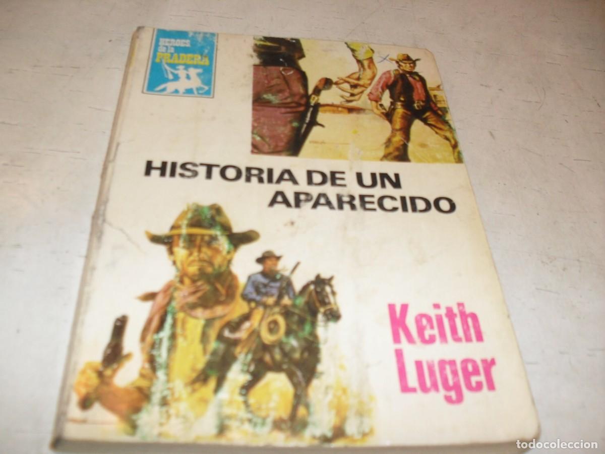 Tebeos: BOLSILIBRO HEROES DE LA PRADERA N&ordm; 488,HISTORIA DE UN APARECIDO,DE KEITH LUGER,BRUGUERA,A&Ntilde;OS 80