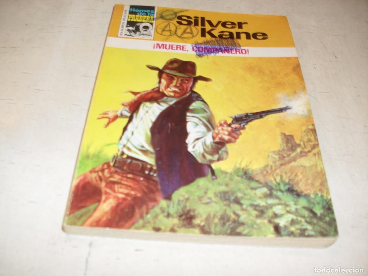 Tebeos: BOLSILIBRO HEROES DE LA PRADERA N&ordm; 381,MUERE COMPA&Ntilde;ERO&iexcl;&iexcl;,DE SILVER KANE,DE,BRUGUERA,A&Ntilde;OS 70