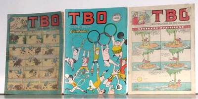 Tebeos: TRES  TEBEOS ANTIGUOS DE TBO - Foto 1