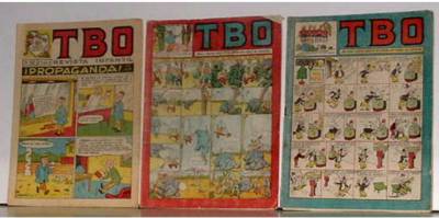 Tebeos: TRES  TEBEOS ANTIGUOS DE TBO - Foto 1