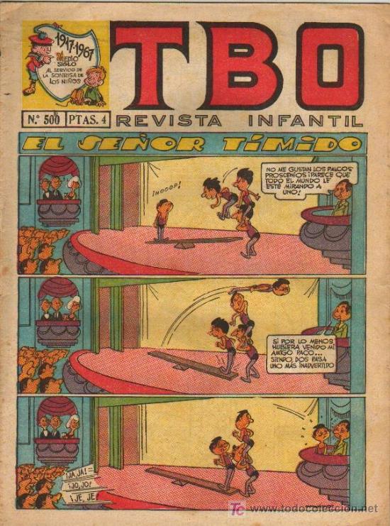 Tebeos: TBO n&ordm; 500. El se&ntilde;or timido - Foto 1