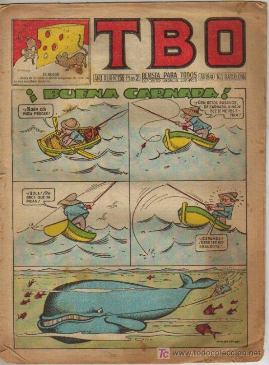 Tebeos: TBO n&ordm; 239. Buena carnada - Foto 1