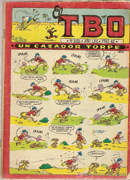 Tebeos: TBO, n&ordm; 2455. Ediciones TBO. 1981. - Foto 1