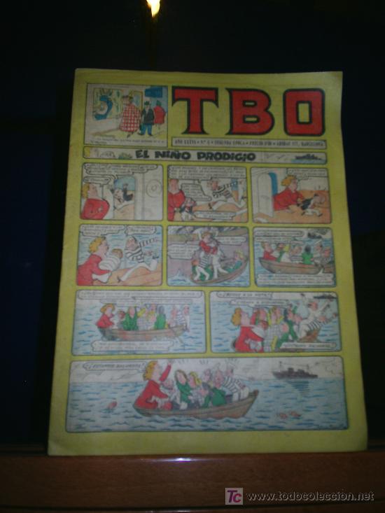 Tebeos: TBO NUM 4 (DE LOS PRIMEROS DE LA SEGUNDA EPOCA) - Foto 1