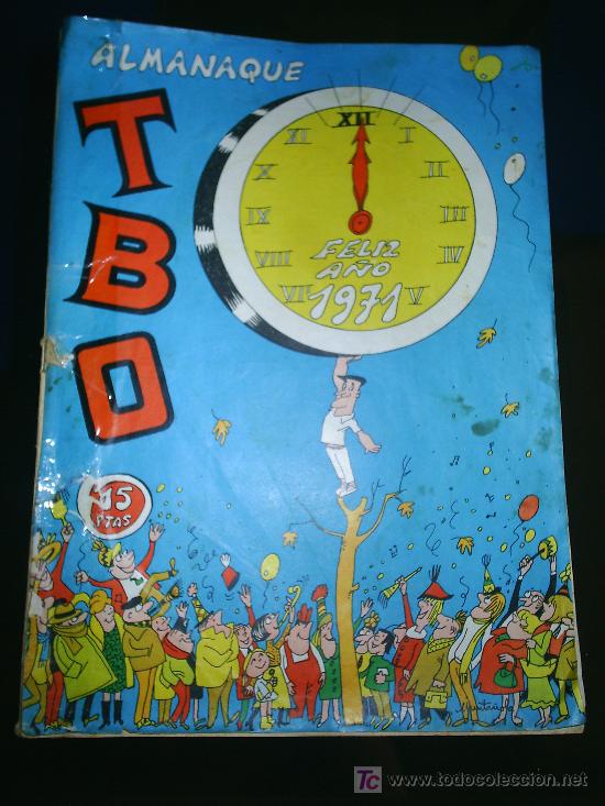 Tebeos: M69 ALMANAQUE TBO A&Ntilde;O 1971 - Foto 1