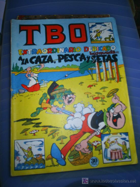 Tebeos: TBO EXTRA DEDICADO A LA CAZA, PESCA Y SETAS - Foto 1