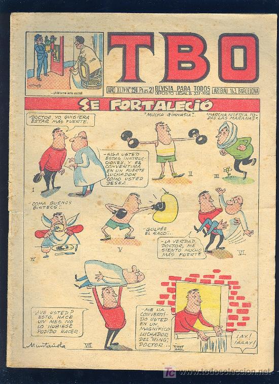 Tebeos: TBO. N&ordm; 224. A&Ntilde;O XLIV. - Foto 1