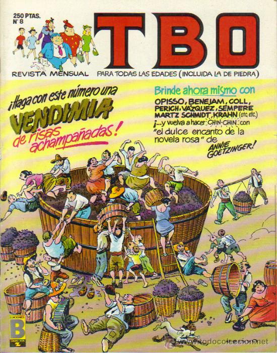 Tebeos: TBO **EDICIONES B ** N&Uacute;MERO 8 ***OCTUBRE 1988 - Foto 1
