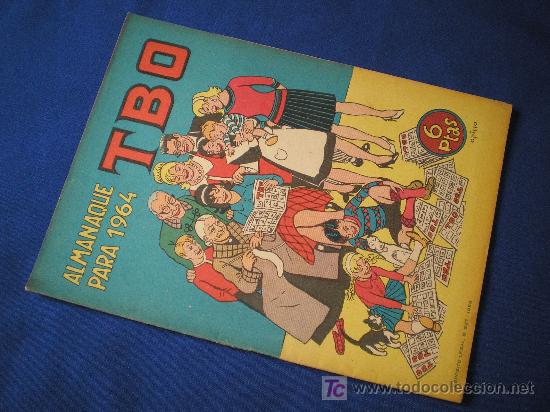 Tebeos: ALMANAQUE TBO PARA 1964 - Foto 1