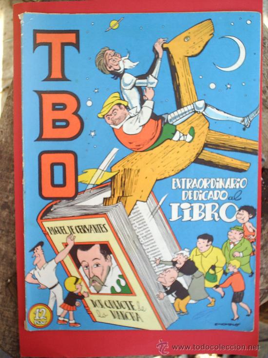 Tebeos: TBO-EXTRA DEDICADO AL LIBRO- - Foto 1
