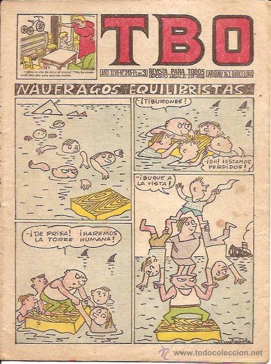 Tebeos: TBO N&ordm; 313 ORIGINAL BUIGAS - Foto 1