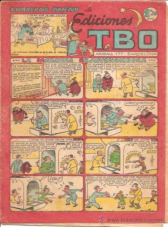 Tebeos: TBO SIN NUMERAR  LA MAQUINA REJUVENECEDORA - Foto 1