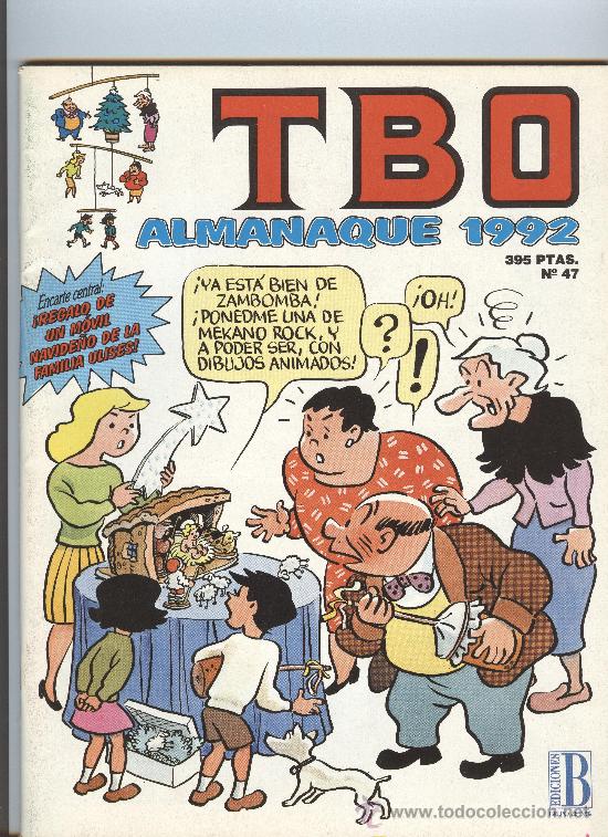Tebeos: TBO N&ordm;47 ALMANAQUE 1992 - Foto 1