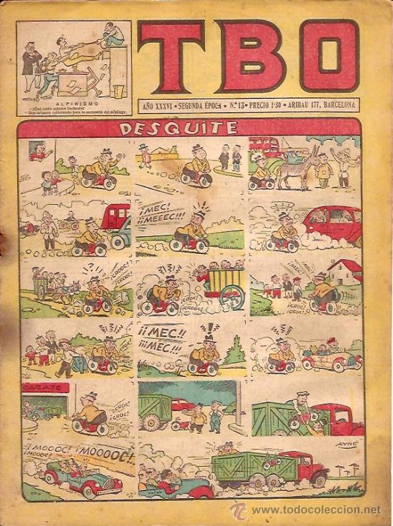 Tebeos: TBO N&ordm; 13 ORIGINAL BUIGAS - Foto 1