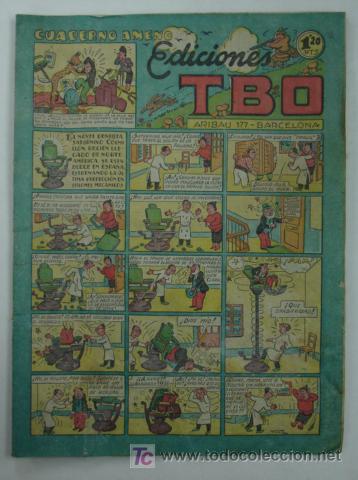 Tebeos: CUADERNO AMENO EDICIONES TBO. 1950 - Foto 1