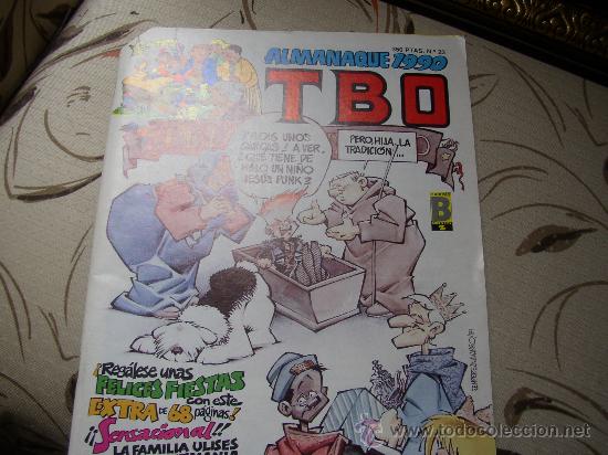 Tebeos: TBO. EDICIONES B. ALMANAQUE 1990. N&ordm; 23 - Foto 1