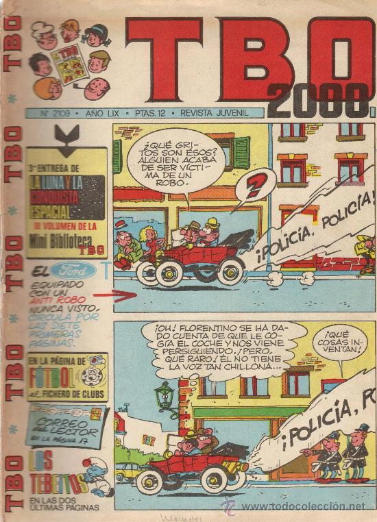 Tebeos: TBO 2000 N&ordm; 2109 DEL 17/01/1975 - Foto 1