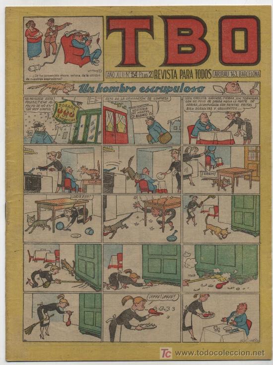 Tebeos: TBO n&ordm; 154. Buigas 1952. - Foto 1