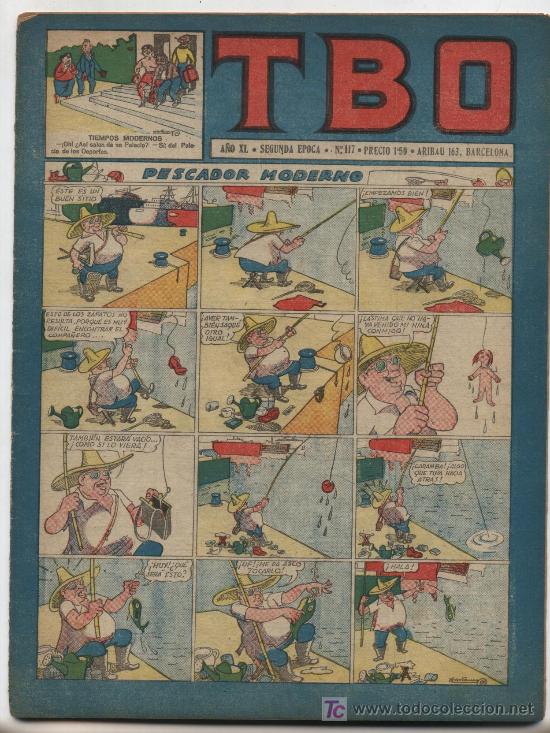 Tebeos: TBO n&ordm; 117. Buigas 1952. - Foto 1