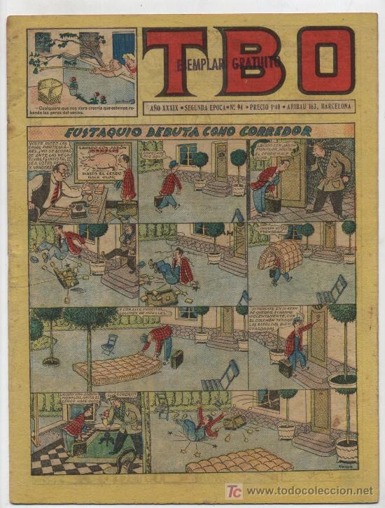Tebeos: TBO n&ordm; 94. Buigas 1952. - Foto 1