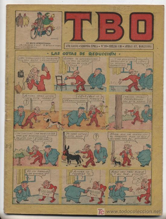 Tebeos: TBO n&ordm; 28. Buigas 1952. - Foto 1
